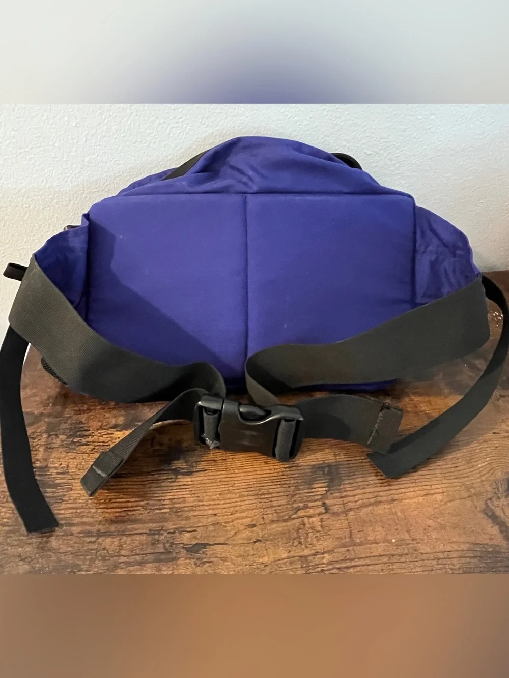 Vintage 90s The North Face Lumbar Fanny Pack Hiking Waist Bag Blue/Purple